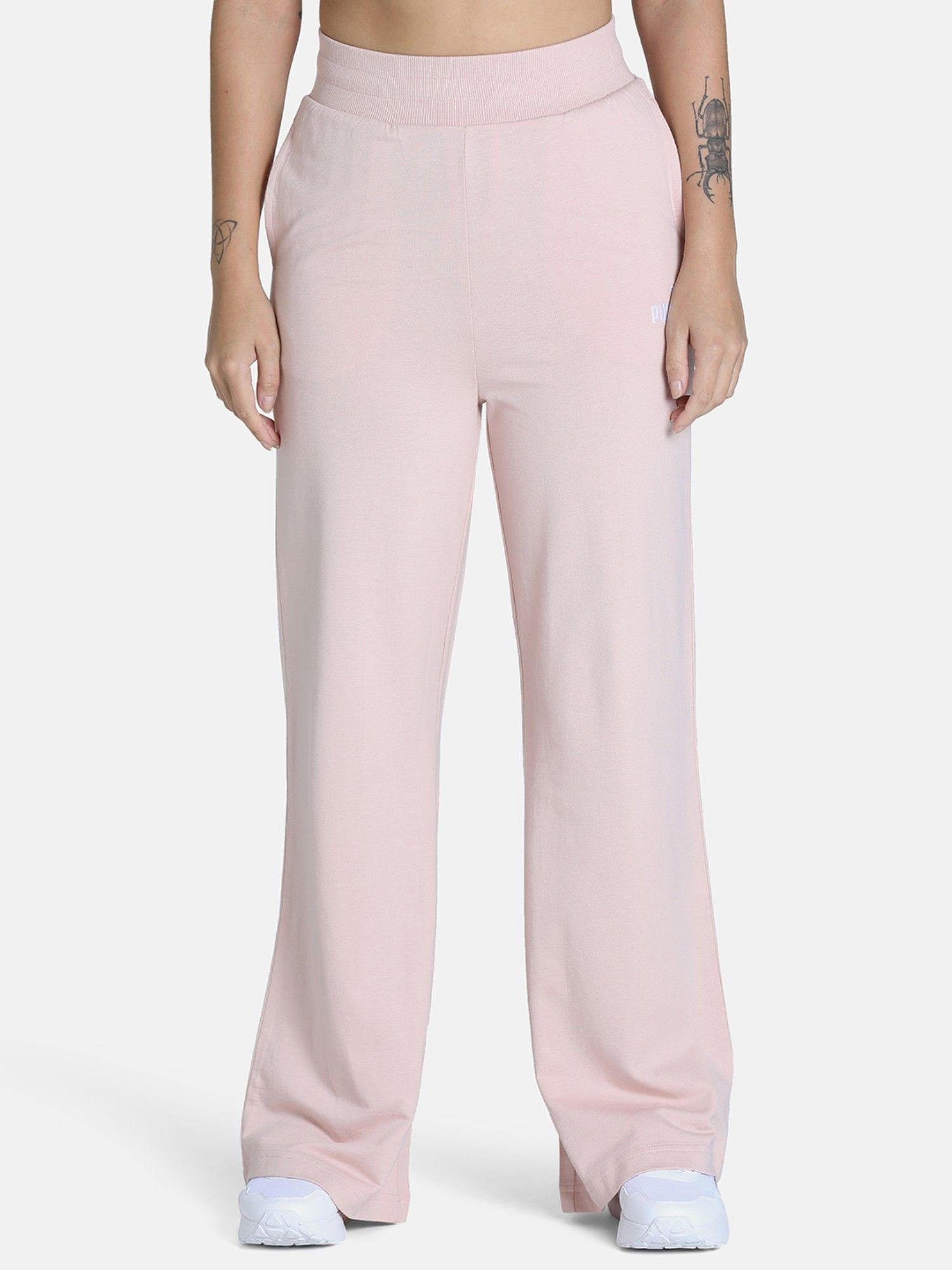 flared women pink sweatpant