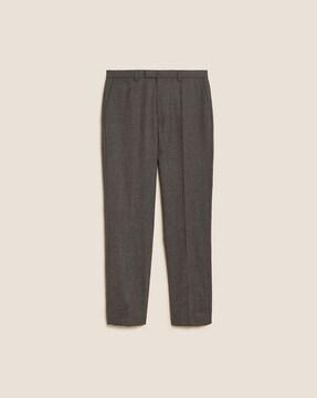 flat front pants with flexi waist