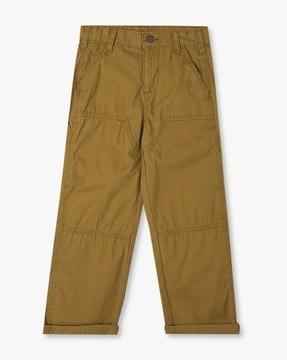 flat-front carpenter pants