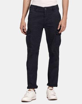 flat-front relaxed fit cargo pant
