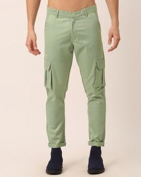 flat-front cargo pants