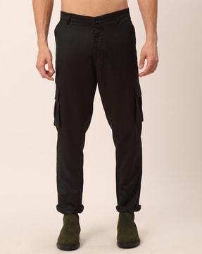 flat-front cargo pants