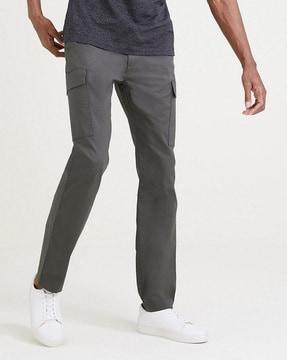 flat-front cargo pants