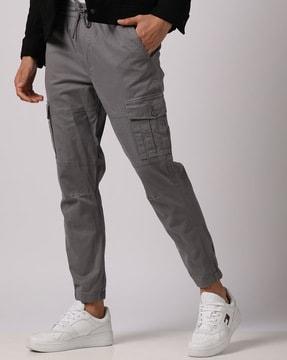 flat-front cargo pants