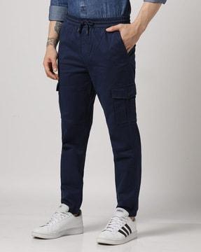 flat-front cargo pants