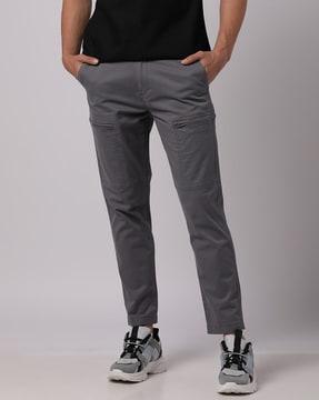 flat-front cargo pants