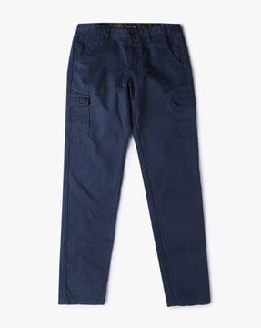 flat-front cargo pants