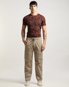 flat-front cargo pants