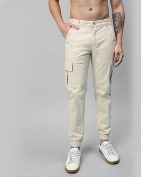 flat-front cargo pants