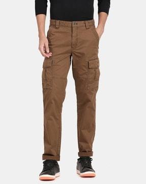 flat-front cargo pants