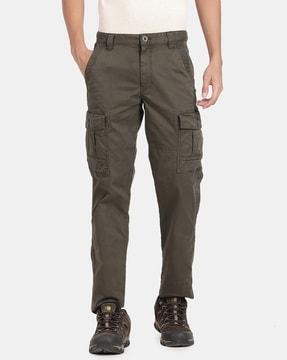 flat-front cargo pants