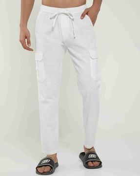 flat-front cargo pants