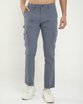 flat-front cargo pants