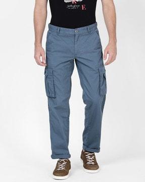 flat-front cargo pants