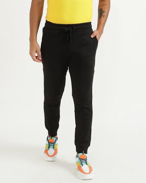 flat-front jogger pant with elasticated waistband