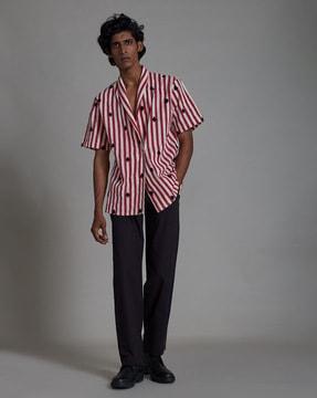 flat front pants with insert pockets