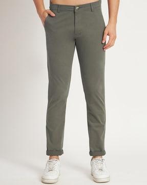 flat front slim fit chinos