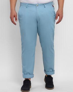 flat-front straight fit chinos