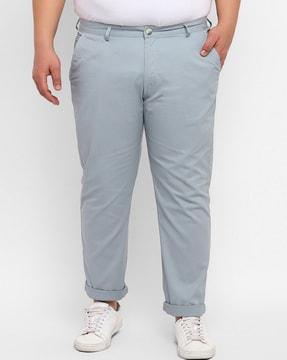 flat-front straight fit chinos