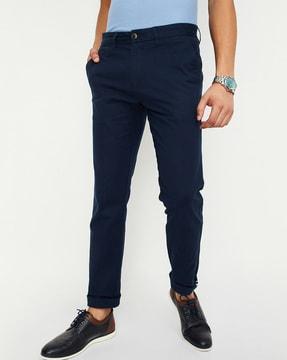 flat-front straight fit chinos