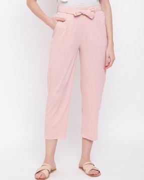 flat-front straight fit culottes