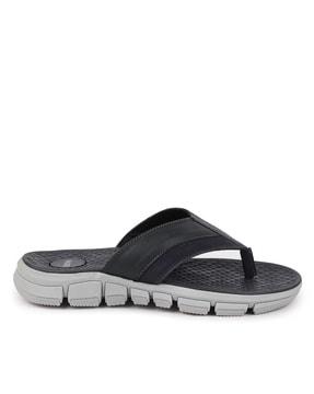 flat heel thong-style flip-flops