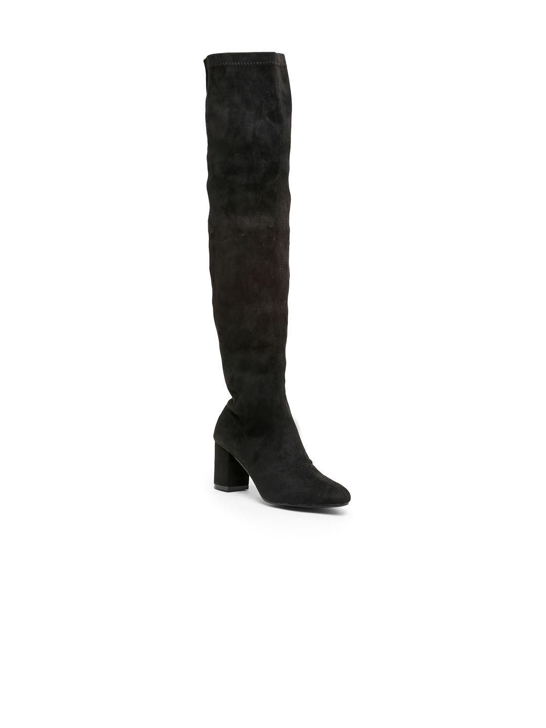 flat n heels women high-top slouchy boots