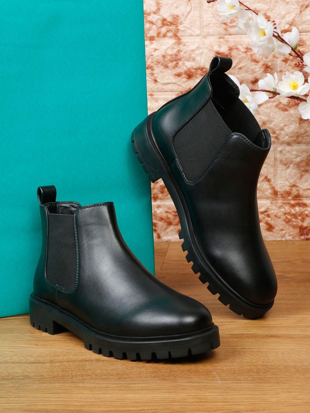 flat n heels women mid-top chelsea boots