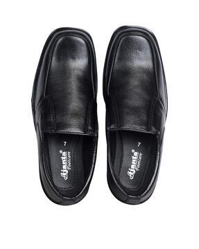 flat slip-on formal shoes