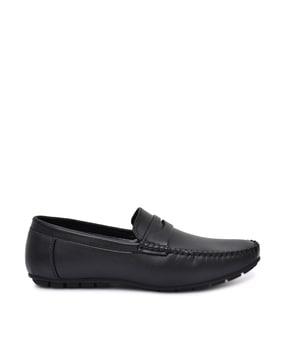 flat slip-on moccasins