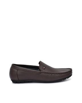 flat slip-on moccasins