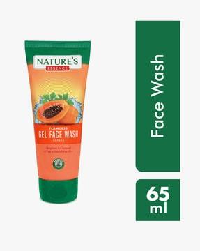 flawless gel face wash papaya - 65 ml