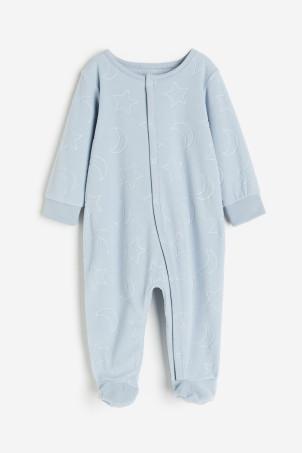 fleece all-in-one pyjamas