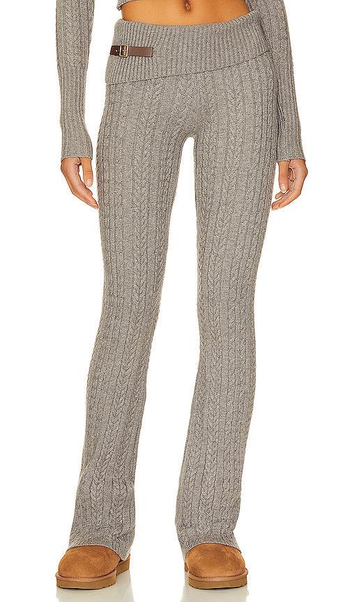 fleur cable knit pant