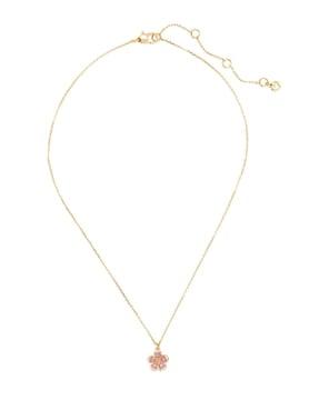 fleurette pendant with chain