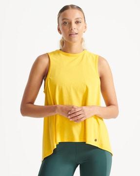 flex loose open-back tank top