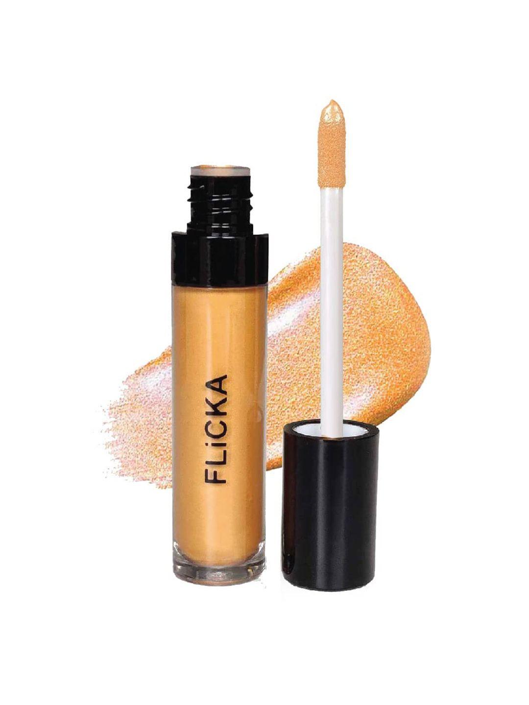 flicka high on shine liquid highlighter 9ml - gold