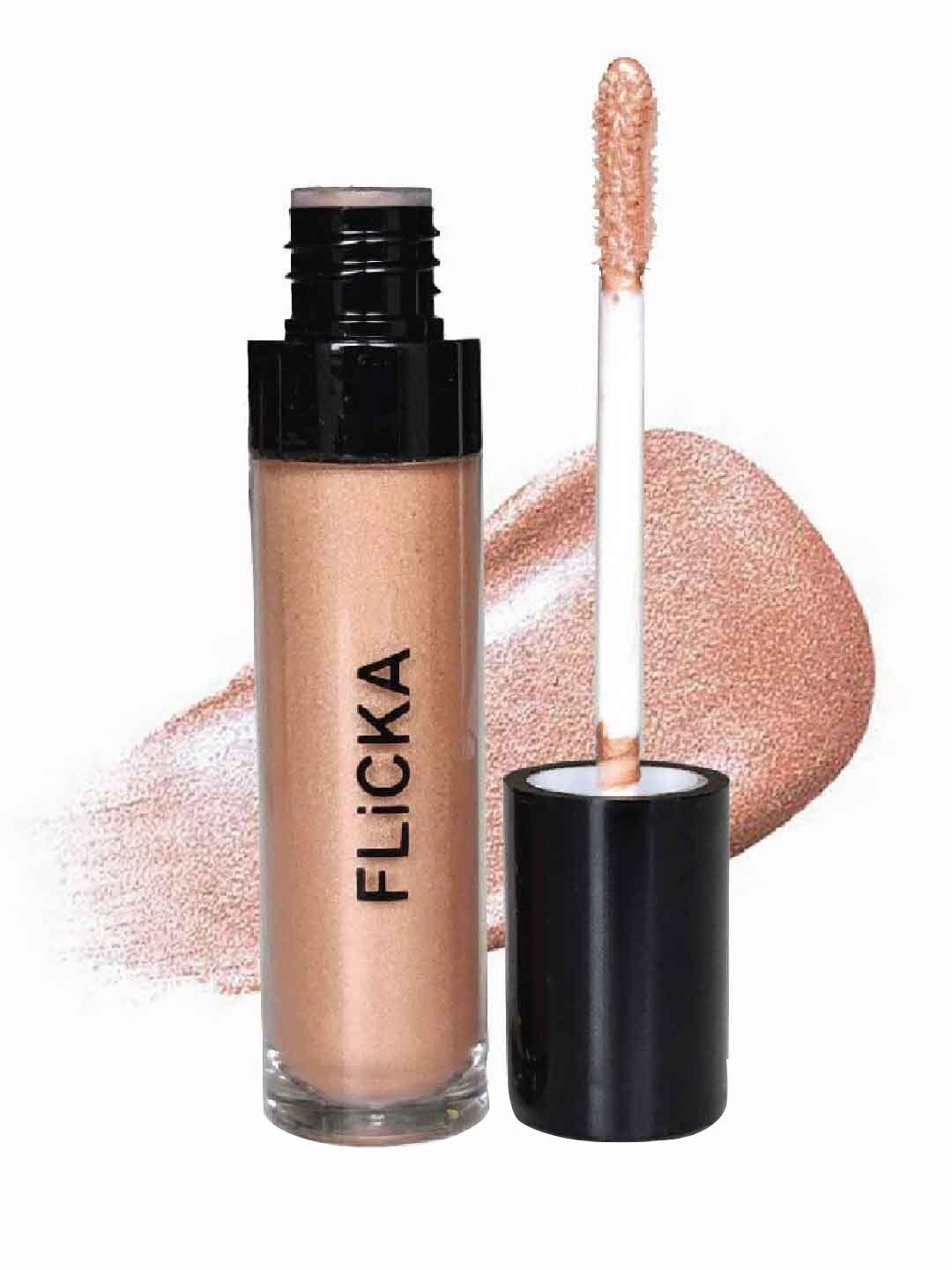 flicka high on shine waterproof liquid highlighter 9ml - copper
