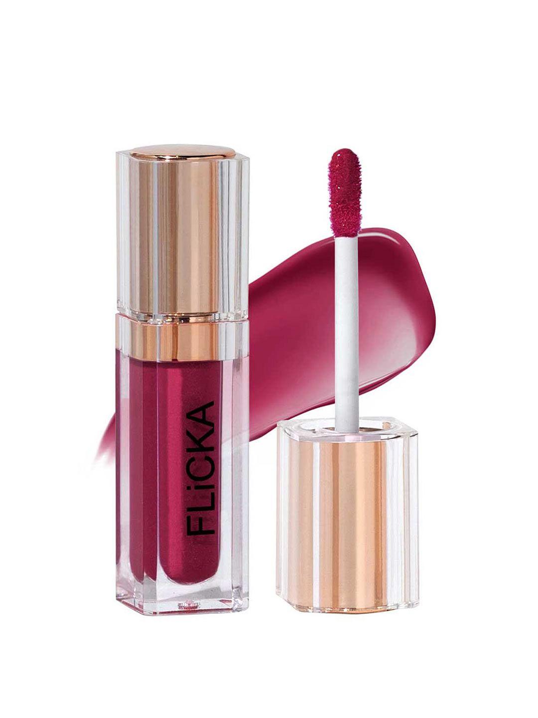 flicka shimmery affair lightweight non-sticky long-lasting lip gloss 5ml - tequila 05