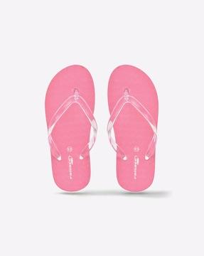 flip-flops with clear strap