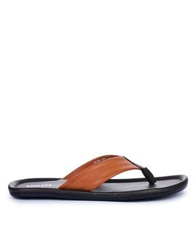 flip flops with synthetic upper