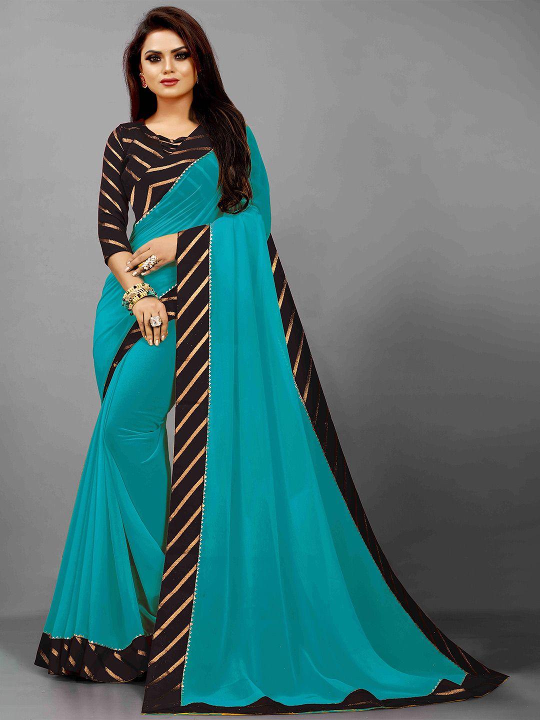 flip the style woven design zari pure georgette bhagalpuri saree