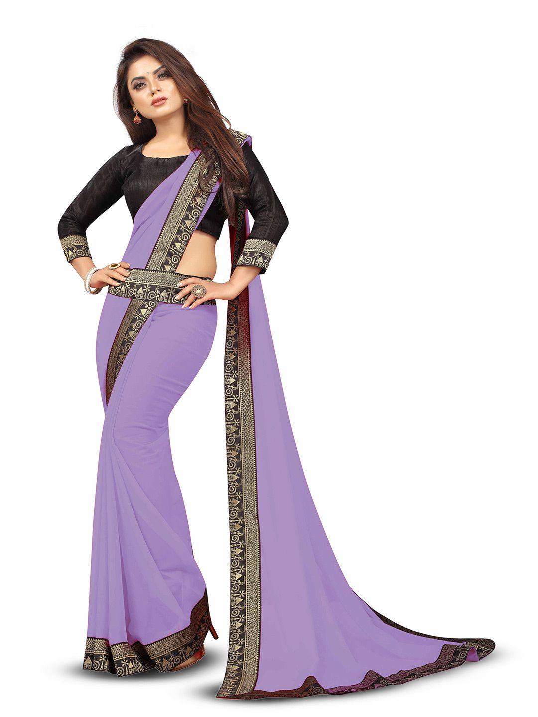 flip the style zari pure chiffon bhagalpuri saree