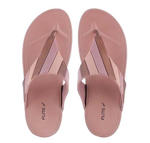 flite daily use slippers for women/bathroom slippers/home slippers/all day wear fl-427 (tan, numeric_6)