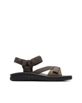 floater sandals with velcro closure