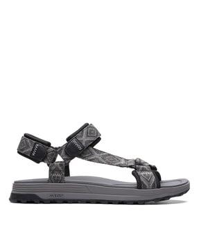 floater sandals with velcro closure