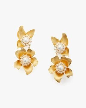 flora statement earrings