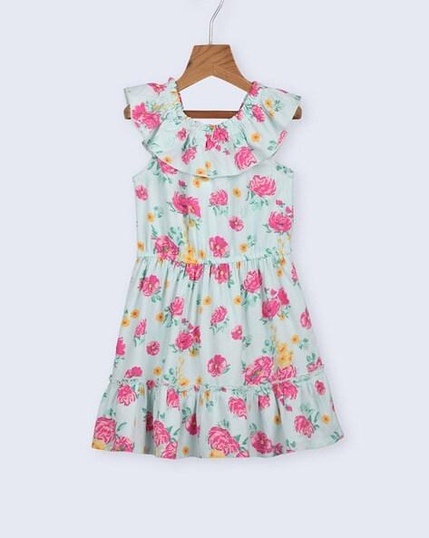 floral  print sleeveless dress