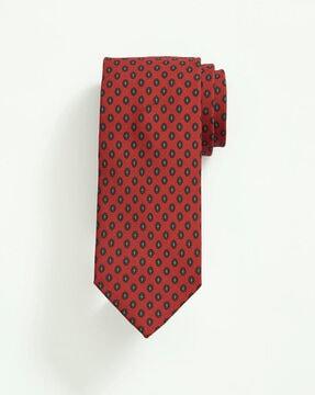 floral pattern slim tie