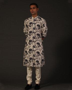 floral print kurta & pyjama set